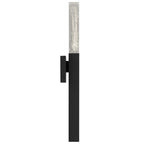 Black Transparent LED Dimmable Outdoor Hanging Light