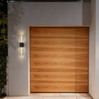 Black Transparent LED Dimmable Outdoor Hanging Light