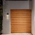 Black Transparent LED Dimmable Outdoor Hanging Light