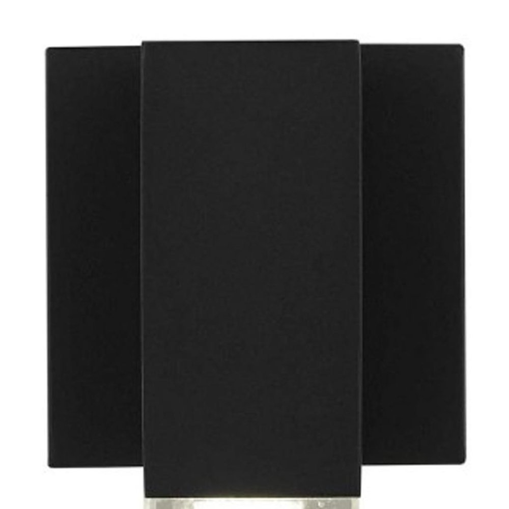 Black Transparent LED Dimmable Outdoor Hanging Light