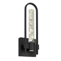 Black Transparent LED Dimmable Outdoor Hanging Light