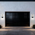 Black Transparent LED Dimmable Outdoor Hanging Light
