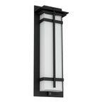 Black Colorful LED Dimmable Outdoor Hanging Light
