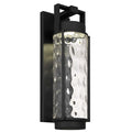 Black Hammered LED Dimmable Outdoor Hanging Light