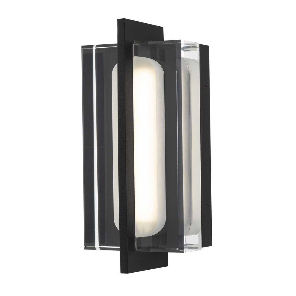 Black LED Dimmable Outdoor Hanging Light