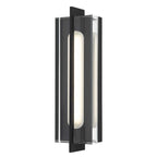 Black LED Dimmable Outdoor Hanging Light