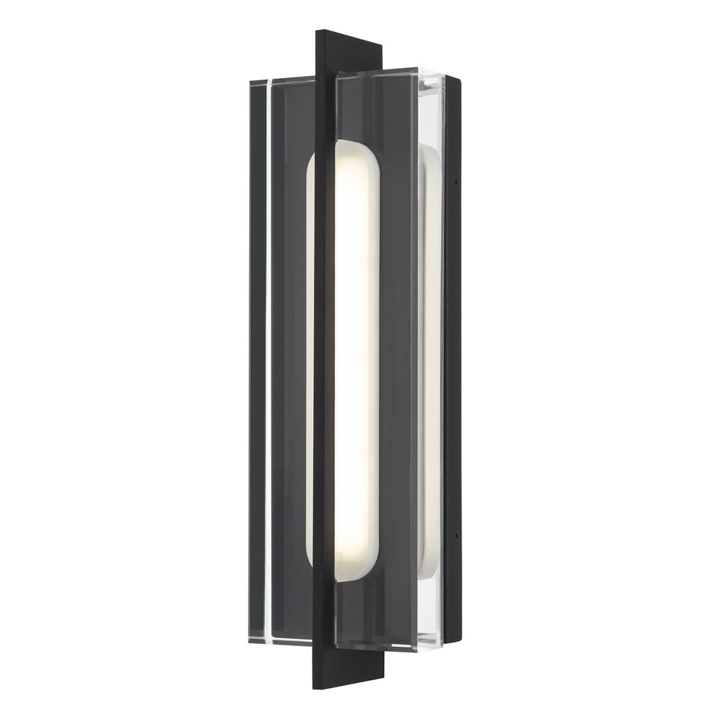 Black LED Dimmable Outdoor Hanging Light