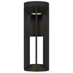 Black LED Dimmable Outdoor Hanging Light