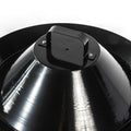 50000 BTU 19" Black Steel Propane Portable Tabletop Round Fire Pit