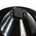 50000 BTU 19" Black Steel Propane Portable Tabletop Round Fire Pit
