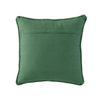 18" Green And Red Floral Velvet Cotton Christmas Tree Throw Pillow