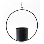 Set of Two Black Metal Garden Accents Accessories