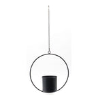 Set of Two Black Metal Garden Accents Accessories