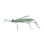 Set of Two Green Iron Garden Art
