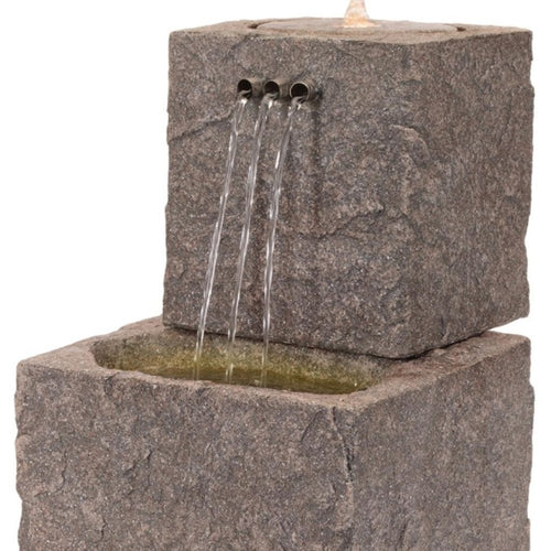 22" Gray Heavy Duty Plastic Garden Art