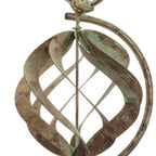 Set of Four Copper Iron Birds Garden Stake