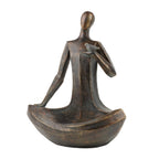 24" Copper Ceramic Outdoor Statue