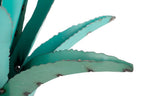 20" Turquoise Metal Succulent Garden Art