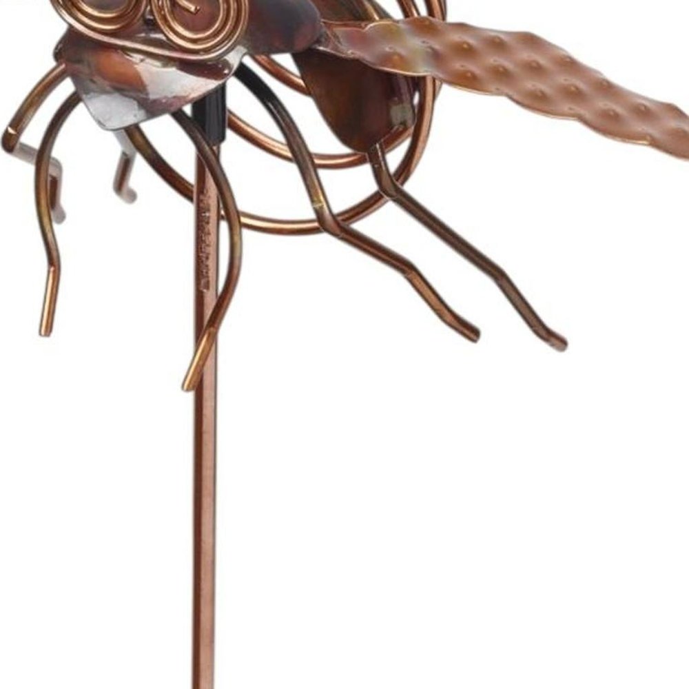 3" Copper Insect Garden Stake