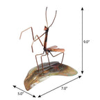 9" Copper Insect Garden Stake