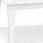 39" Black Heavy Duty Plastic Square Outdoor Dining Table