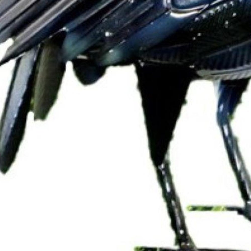 16" Black And White Metal Birds Garden Accents Accessories