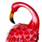 31" Pink Metal Flamingo Garden Accents Accessories