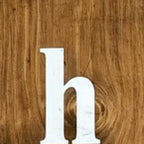 59" Natural And White Solid Wood Wildflowers Hello Porch Sign