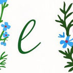 47" Green And White Solid Wood Floral Bouquet Hello Porch Sign
