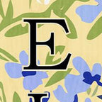 47" Black Blue Cream And Green Solid Wood Daisies Welcome Porch Sign