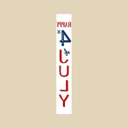 47" Red White And Blue Solid Wood Happy July 4th Porch Sign