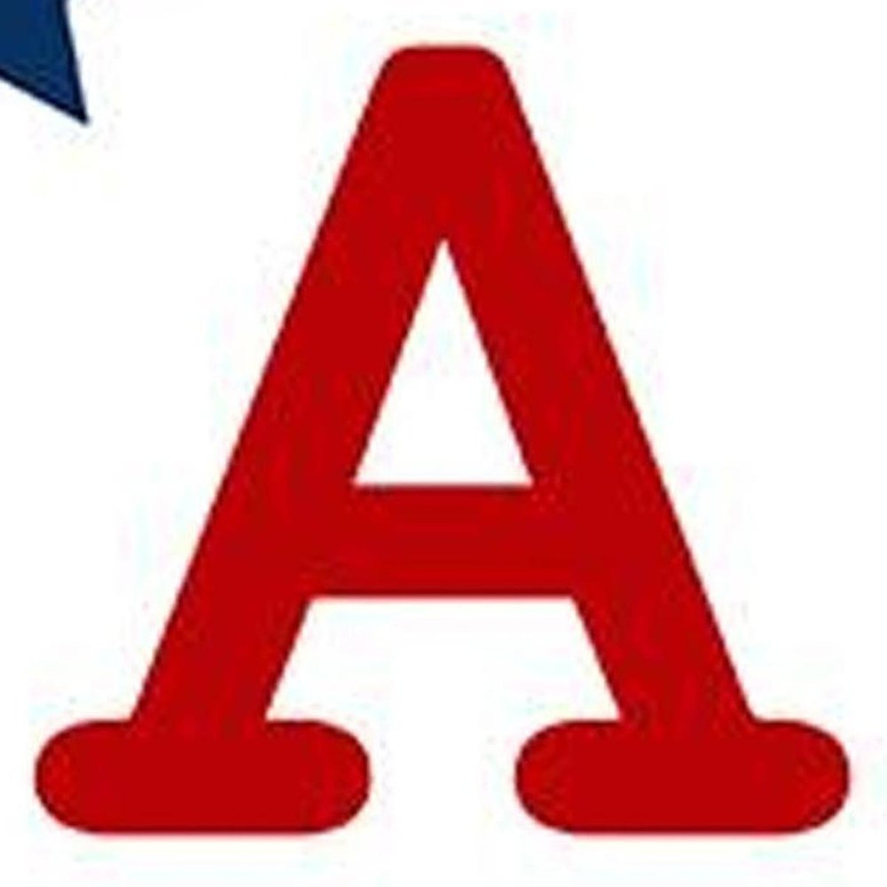 47" Red White And Blue Solid Wood God Bless America Porch Sign