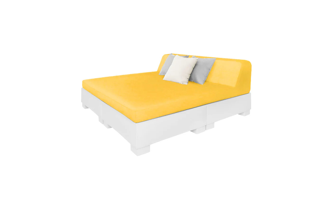 Affinity Square Sunbed with Backrest Cushion