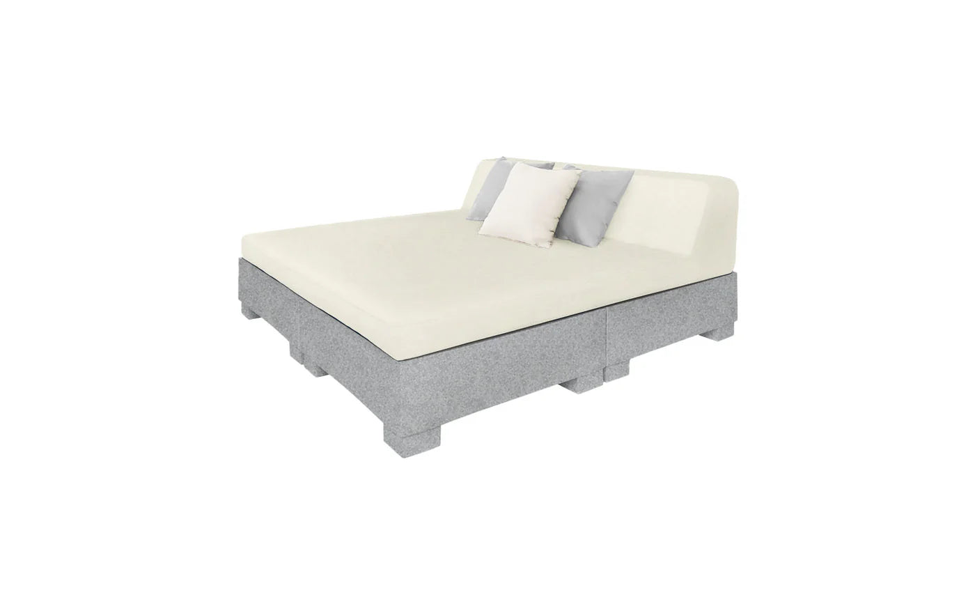 Affinity Square Sunbed with Backrest Cushion