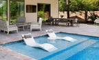 Signature Chaise Headrest Pillow and Side Table In-pool Set
