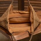 Straw Tote Bag - Natural