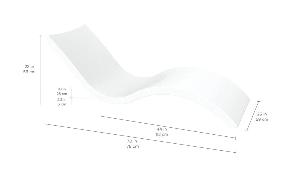 Ledge lounger Signature Chaise