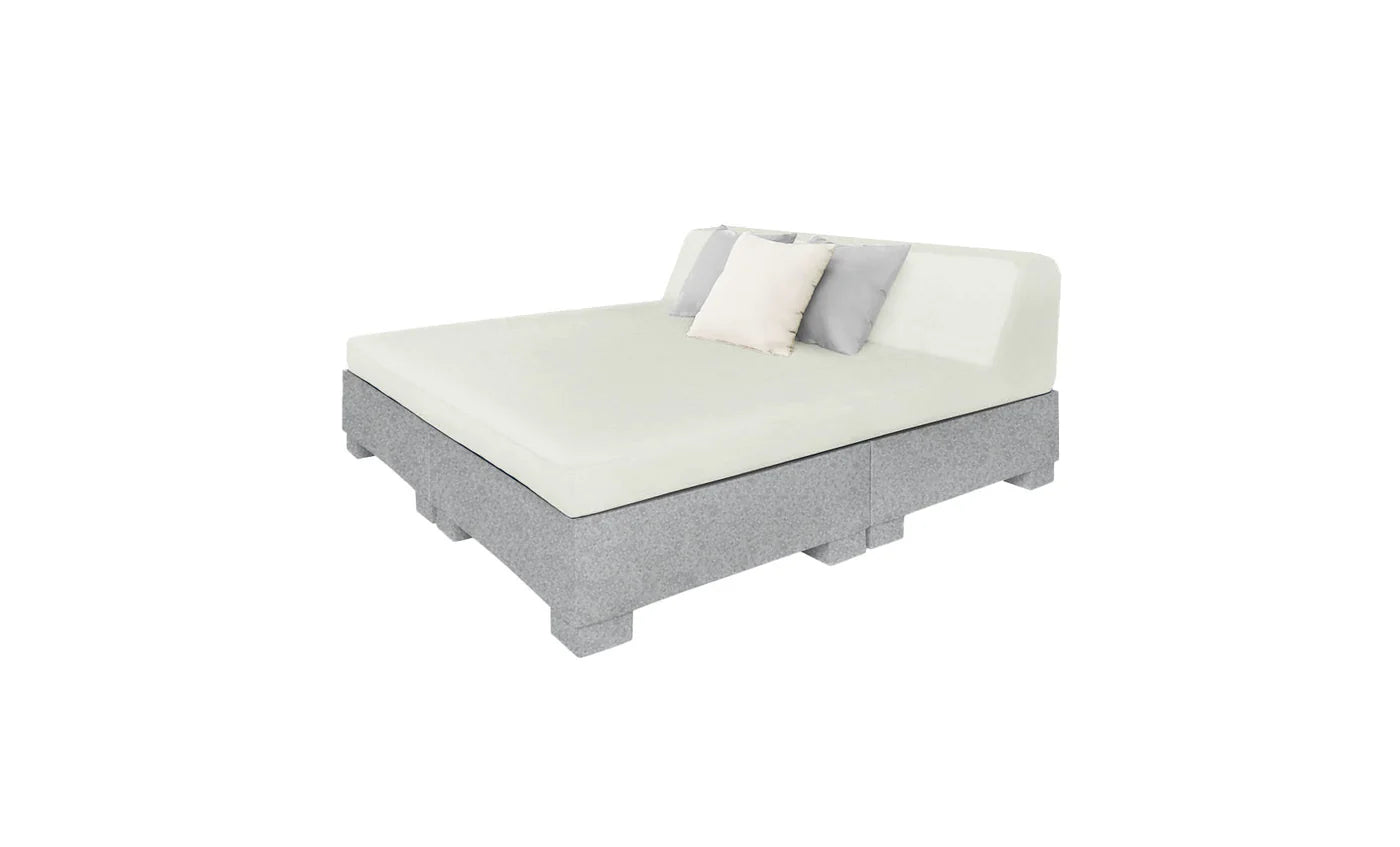 Affinity Square Sunbed with Backrest Cushion