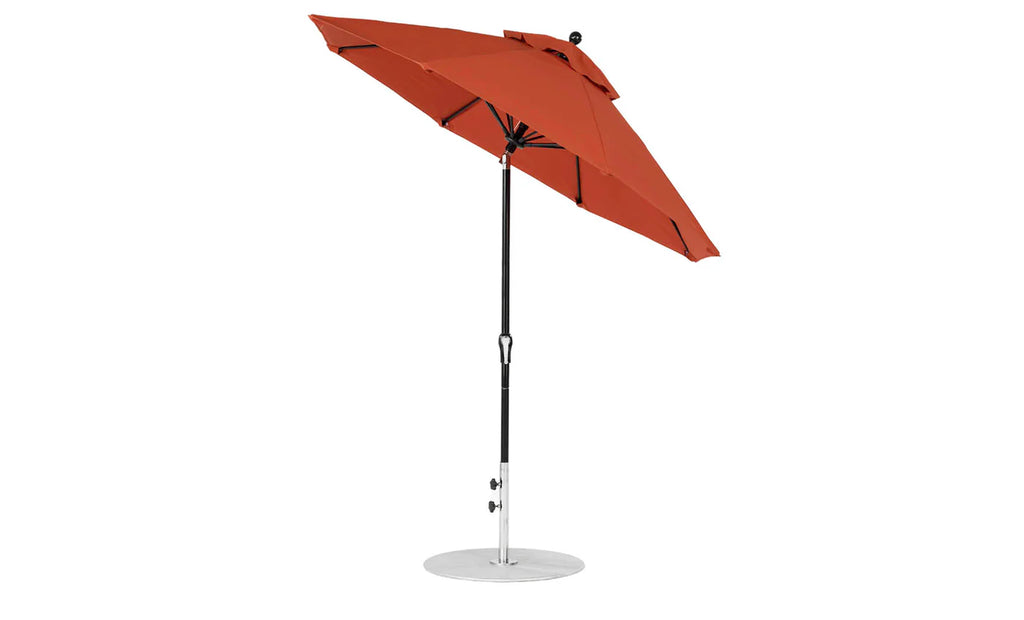 Essential Fiberglass Umbrella - 11' Octagon Crank Auto Tilt Single Vent