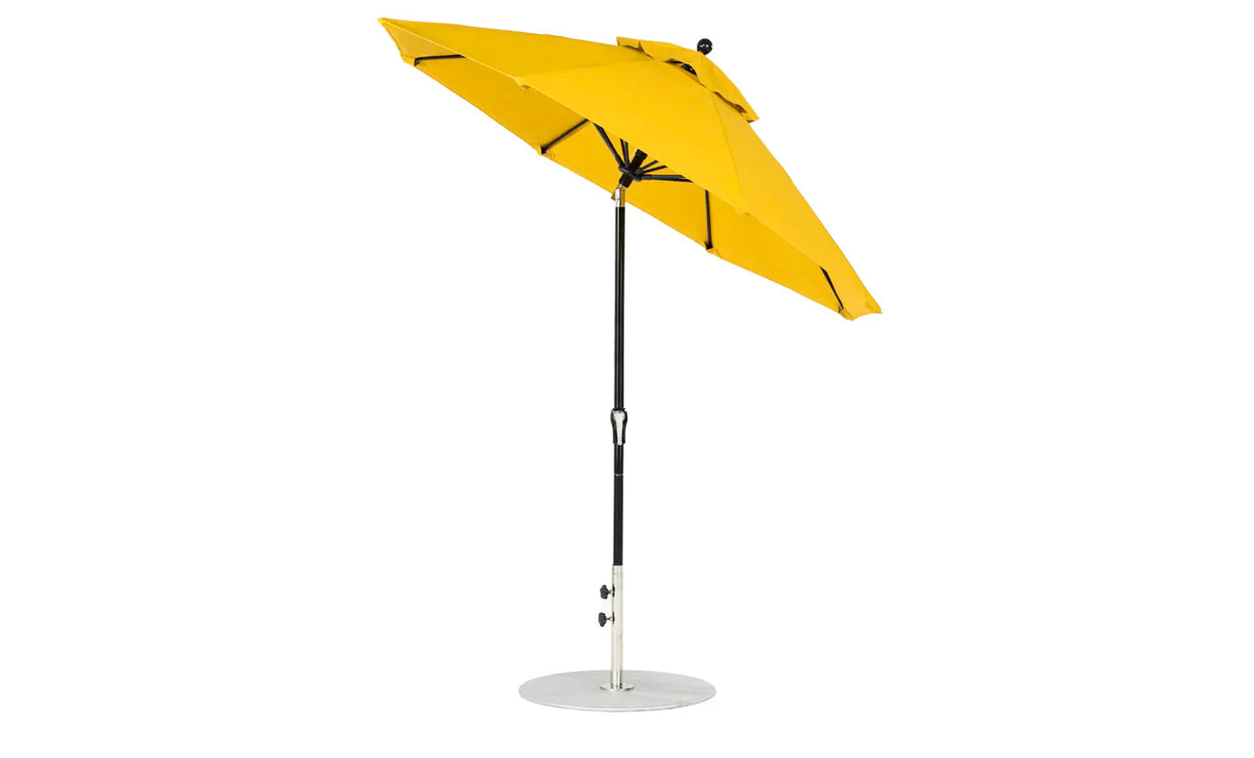 Essential Fiberglass Umbrella - 11' Octagon Crank Auto Tilt Single Vent