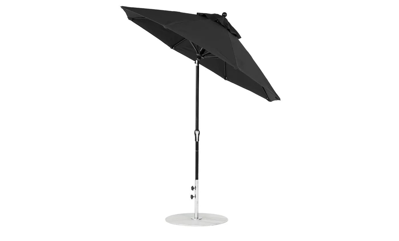 Essential Fiberglass Umbrella - 11' Octagon Crank Auto Tilt Single Vent