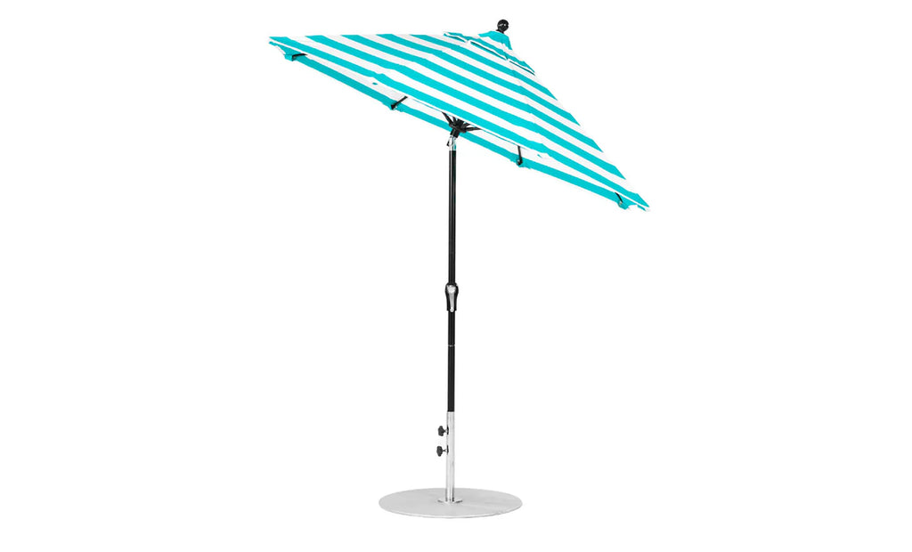 Essential Fiberglass Umbrella - 11' Octagon Crank Auto Tilt Single Vent