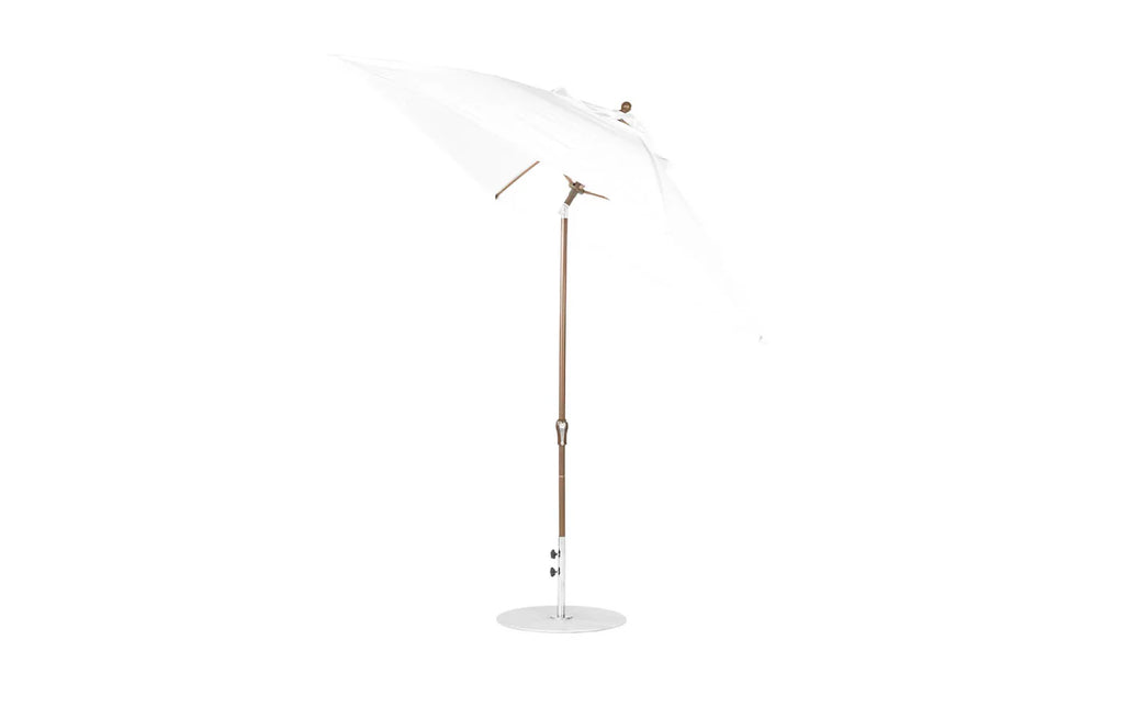 Essential Fiberglass Umbrella - 11' Octagon Crank Auto Tilt Single Vent