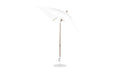 Essential Fiberglass Umbrella - 11' Octagon Crank Auto Tilt Single Vent