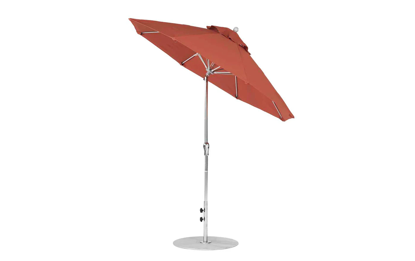 Essential Fiberglass Umbrella - 11' Octagon Crank Auto Tilt Single Vent