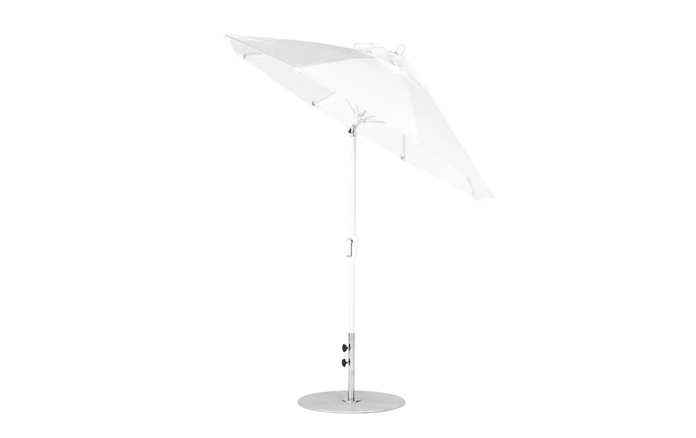 Essential Fiberglass Umbrella - 11' Octagon Crank Auto Tilt Single Vent