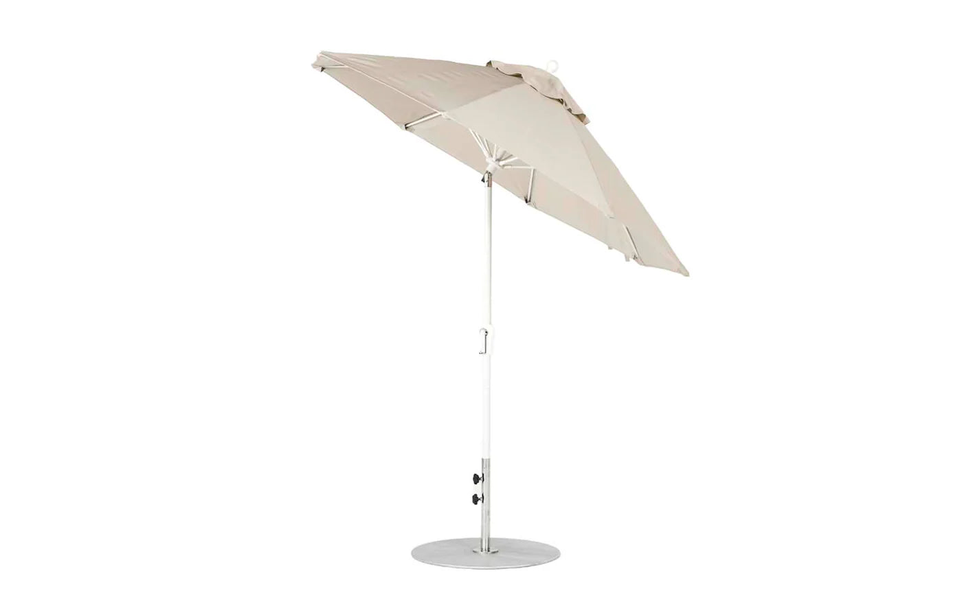 Essential Fiberglass Umbrella - 11' Octagon Crank Auto Tilt Single Vent