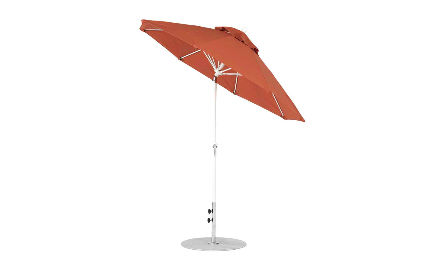 Essential Fiberglass Umbrella - 11' Octagon Crank Auto Tilt Single Vent
