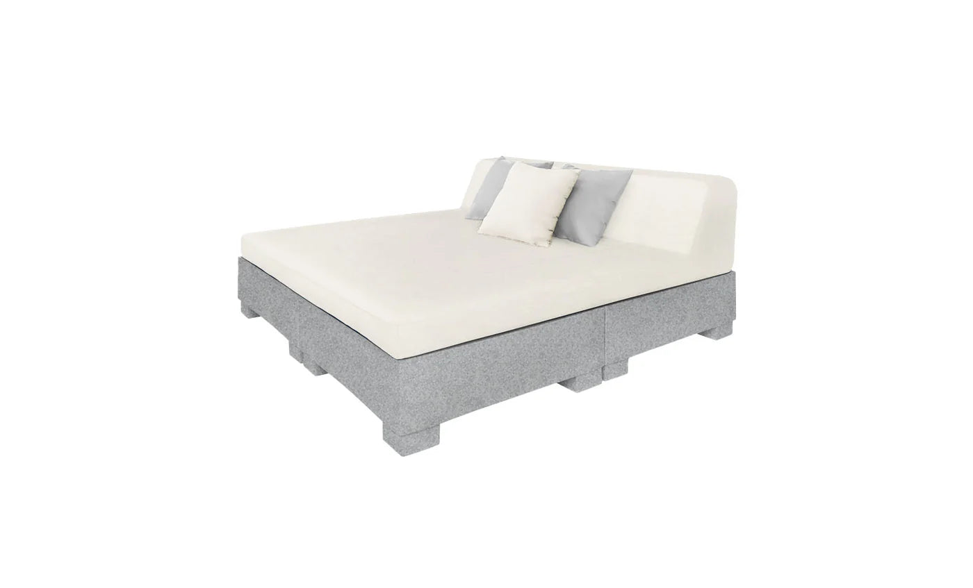 Affinity Square Sunbed with Backrest Cushion
