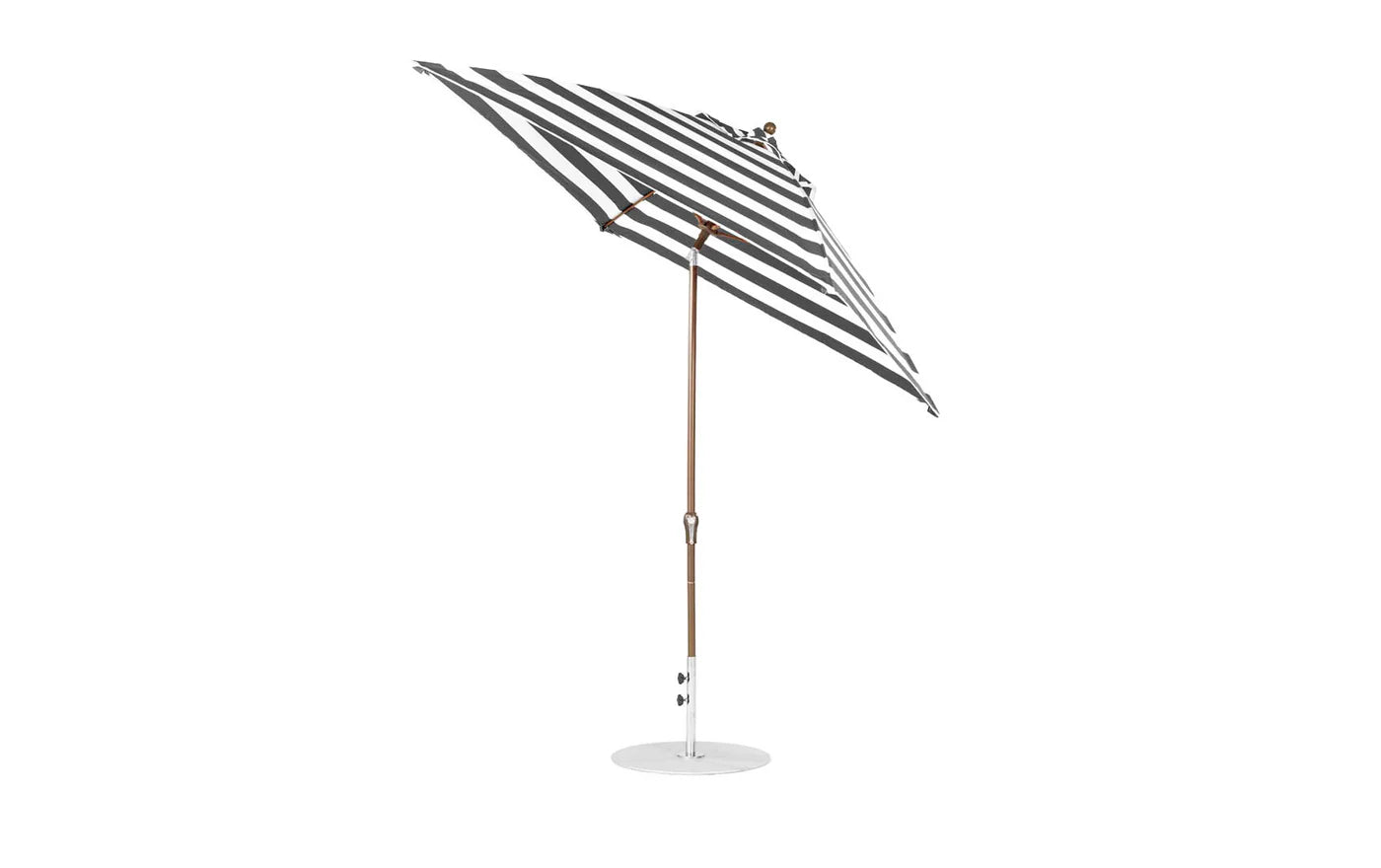 Essential Fiberglass Umbrella - 11' Octagon Crank Auto Tilt Single Vent